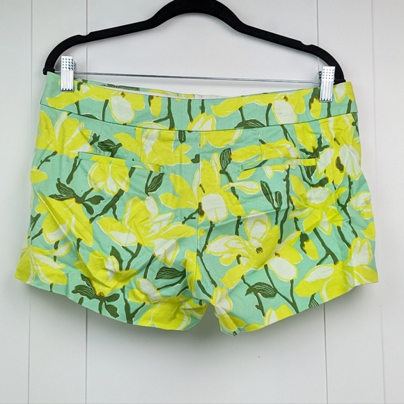 J. Crew Factory Shorts Sz. 8 Daffodil Floral Print - Picture 2 of 3